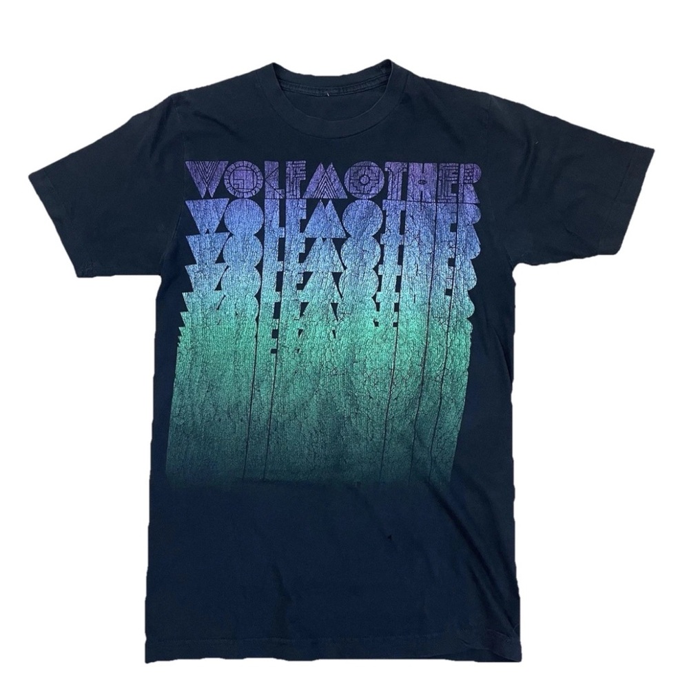 Wolfmother Band T-Shirt Tee Indie Rock Alt Y2K Graphic Music Logo SM